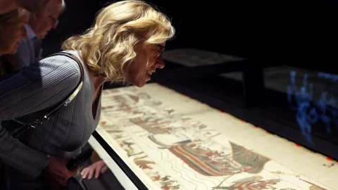 نمایش تابلوی Bayeux در موزه بریتانیا: لحظه‌ای تاریخی برای فرهنگ و سفر