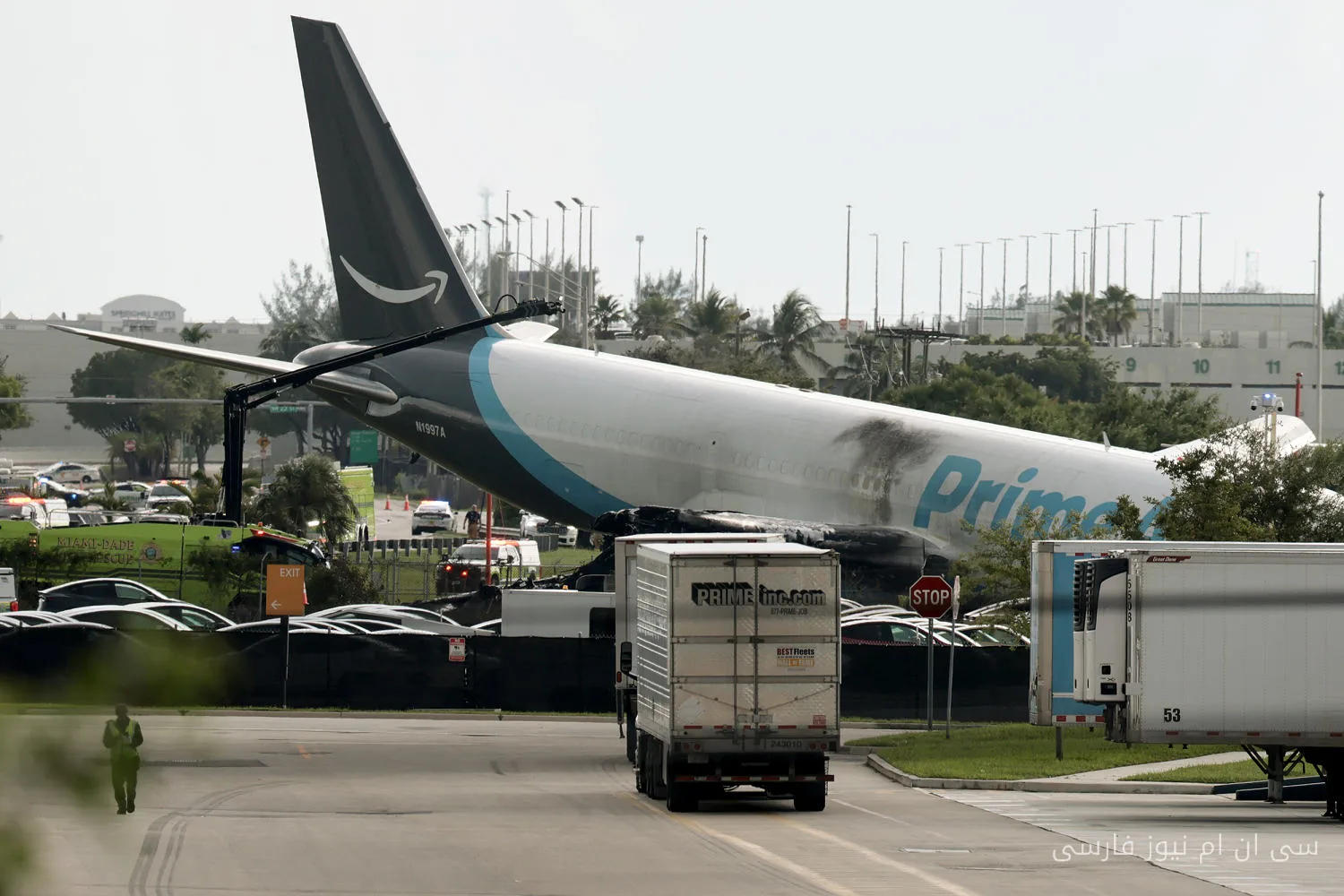 Luftfahrtkatastrophe in Miami: Der Absturz eines Amazon-Frachtflugzeugs kostete fünf Menschen das Leben