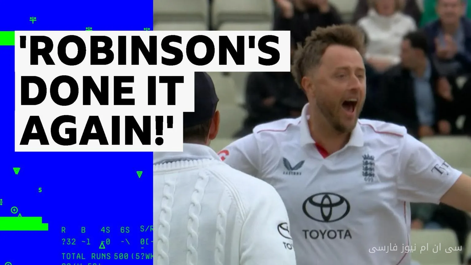 Stürmischer Beginn: Robinson zeigt mit zwei Wickets im ersten Over sein Können