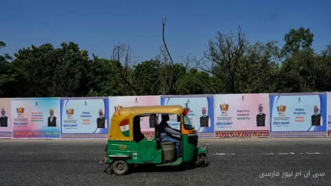 ترافیک وحشتناک در دهلی نو؛ در آستانهٔ اجلاس BRICS