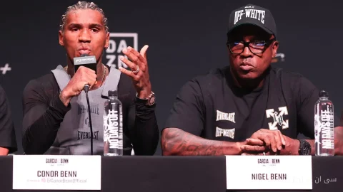 Nigel Benn: نمی‌تواند از کنار Conor دور شود